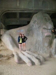 The famous Troll under the bridge in Ten Things I Hate About You.
